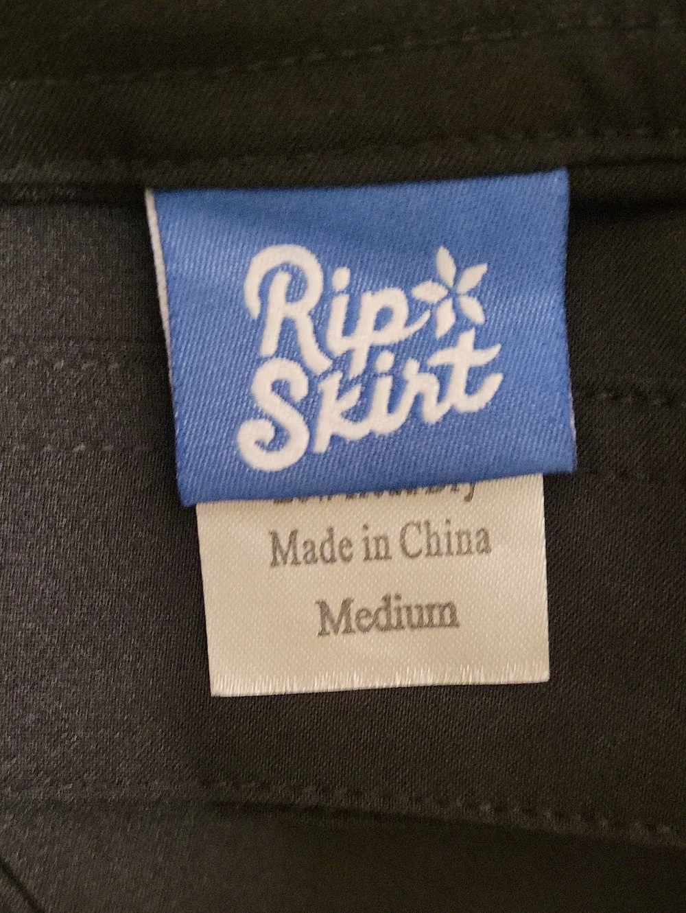 Rip Skirt Hawaii Black Classic Wrap Skirt, Pockets, 19